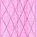 Square Solid Pink Modern Rug, abs3070pnk