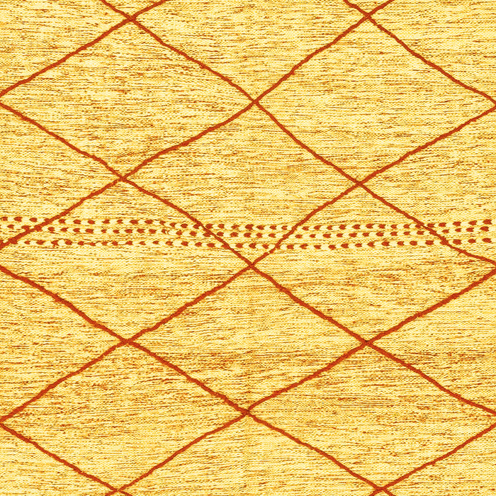 Solid Yellow Modern Rug, abs3070yw