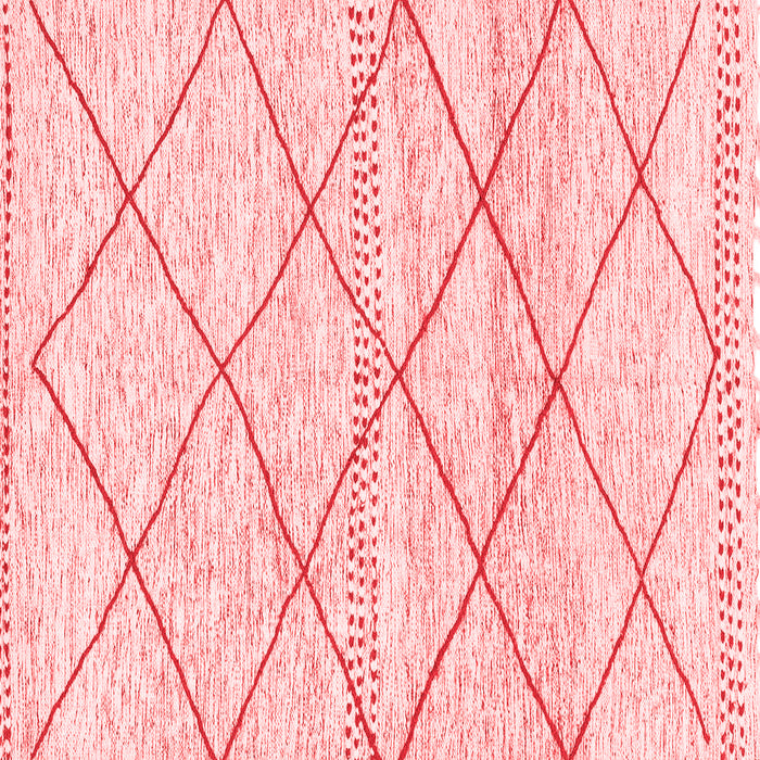 Machine Washable Solid Red Modern Rug, wshabs3070red