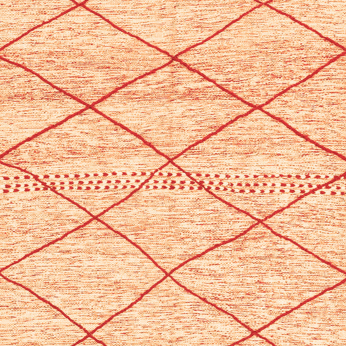 Solid Orange Modern Rug, abs3070org