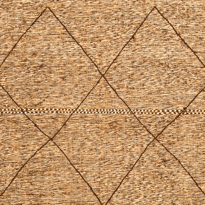 Abstract Orange Modern Rug, abs3071org