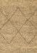 Abstract Brown Modern Rug, abs3071brn