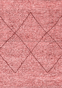 Abstract Red Modern Rug, abs3071red