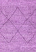 Machine Washable Abstract Purple Modern Area Rugs, wshabs3071pur