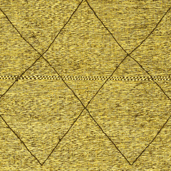 Abstract Yellow Modern Rug, abs3071yw