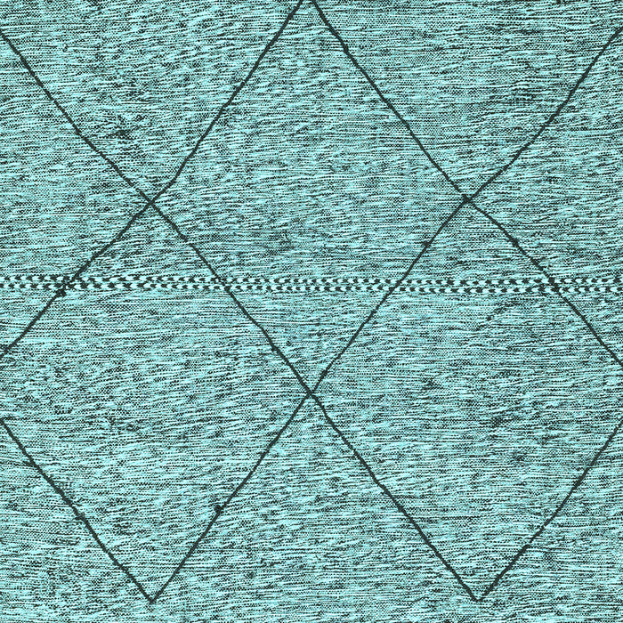 Abstract Light Blue Modern Rug, abs3071lblu