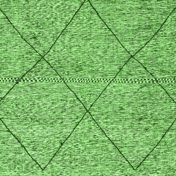 Machine Washable Abstract Green Modern Area Rugs, wshabs3071grn