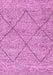 Abstract Pink Modern Rug, abs3071pnk