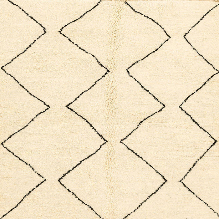 Square Abstract Golden Blonde Gold Solid Rug, abs3072