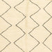 Square Abstract Golden Blonde Gold Solid Rug, abs3072