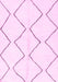 Machine Washable Solid Pink Modern Rug, wshabs3072pnk