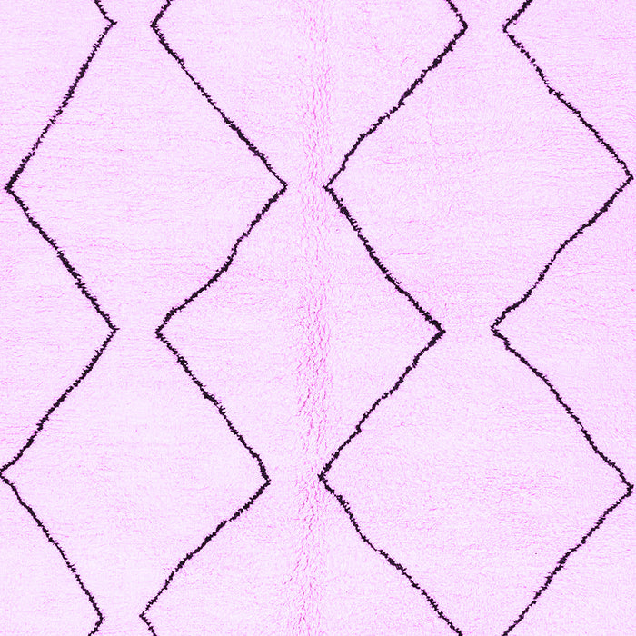 Machine Washable Solid Purple Modern Area Rugs, wshabs3072pur