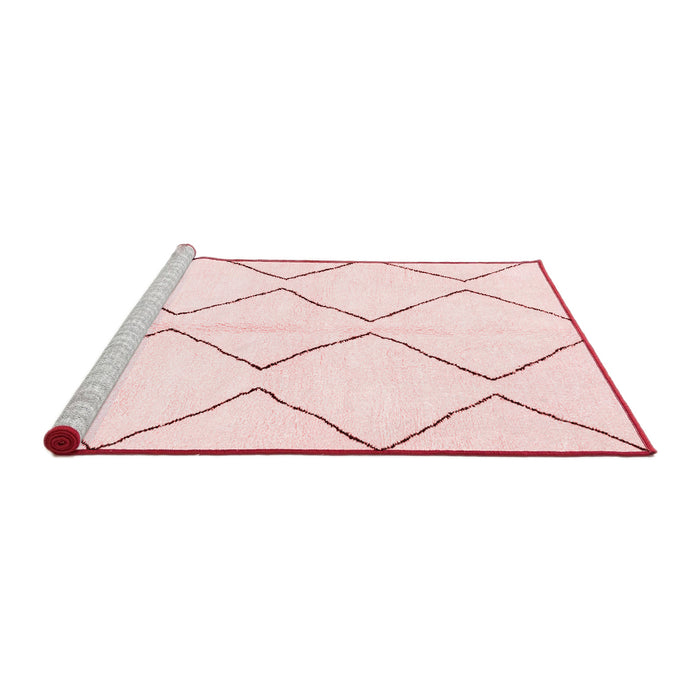 Modern Red Washable Rugs
