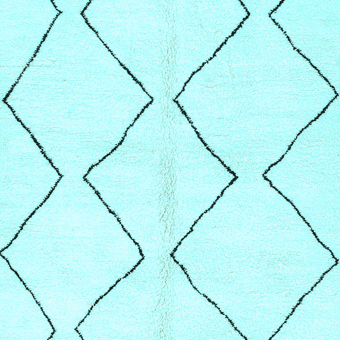 Machine Washable Solid Light Blue Modern Rug, wshabs3072lblu