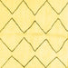 Square Solid Yellow Modern Rug, abs3072yw