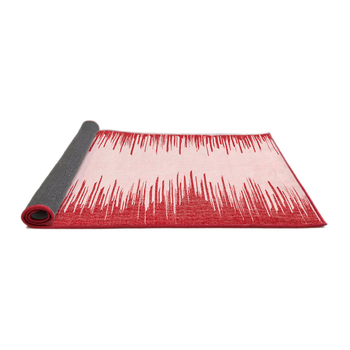 Solid Red Modern Area Rugs