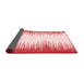 Solid Red Modern Area Rugs