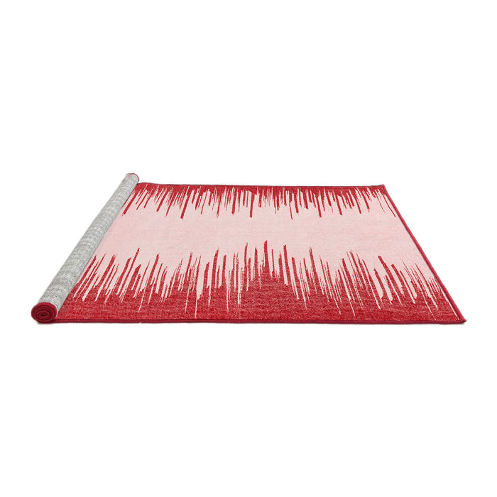 Modern Red Washable Rugs