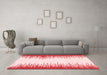 Modern Red Washable Rugs