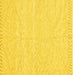 Square Solid Yellow Modern Rug, abs3074yw