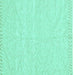 Square Solid Turquoise Modern Rug, abs3074turq