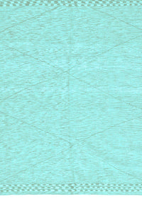 Solid Light Blue Modern Rug, abs3074lblu