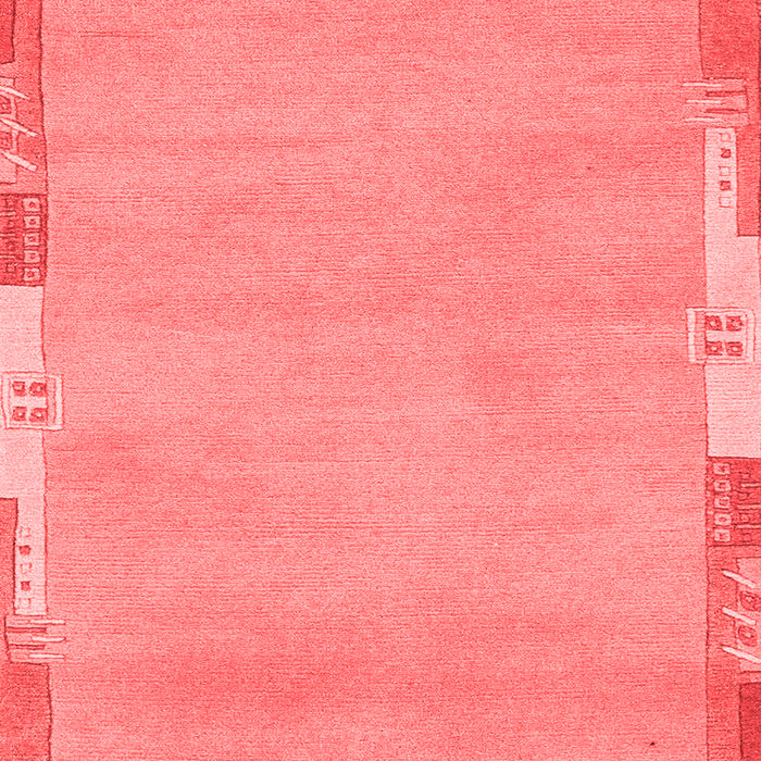 Abstract Red Modern Area Rugs