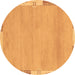 Round Abstract Brown Modern Rug, abs3075brn