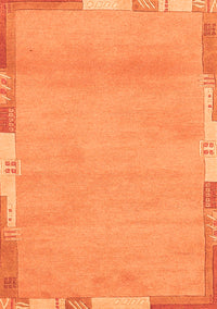 Abstract Orange Modern Rug, abs3075org