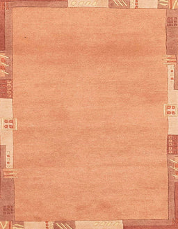 Abstract Orange Modern Rug, abs3075
