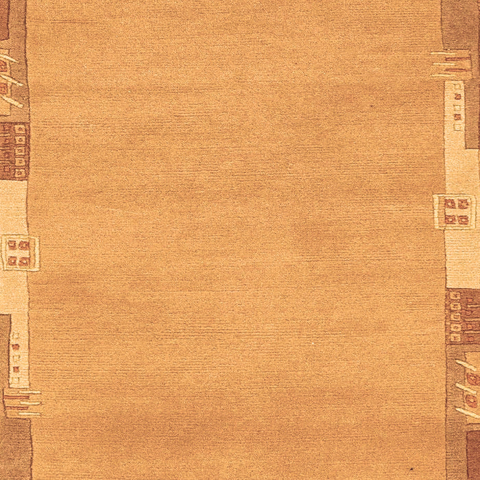 Abstract Brown Modern Rug, abs3075brn