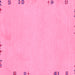 Square Abstract Pink Modern Rug, abs3076pnk