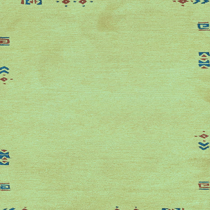 Square Abstract Light Blue Modern Rug, abs3076lblu