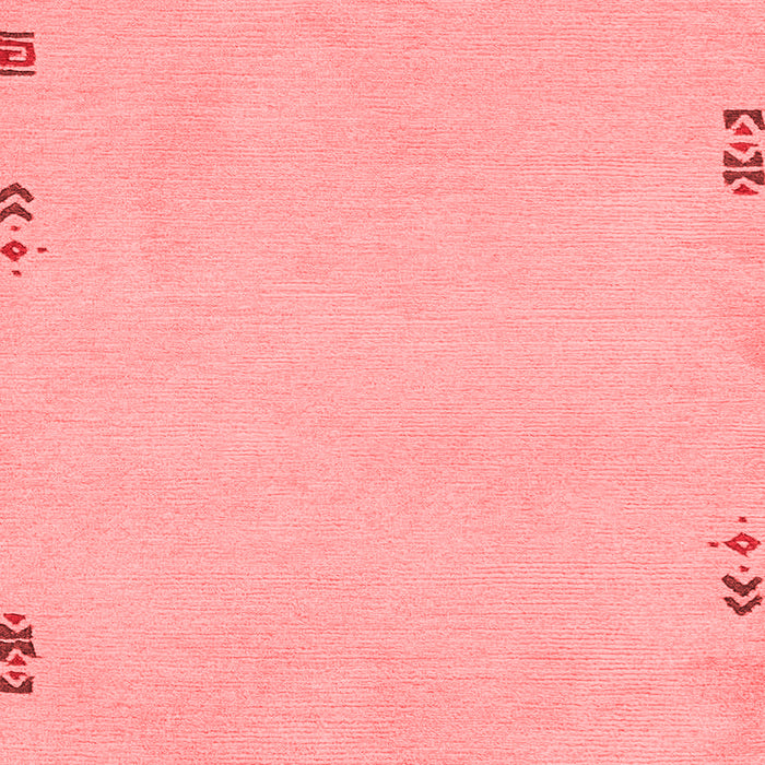 Machine Washable Abstract Red Modern Rug, wshabs3076red