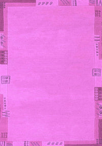 Abstract Purple Modern Rug, abs3077pur