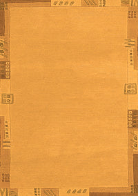 Abstract Orange Modern Rug, abs3077org