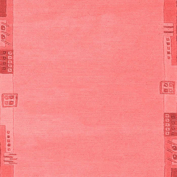 Machine Washable Abstract Red Modern Rug, wshabs3077red