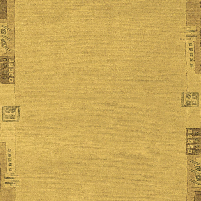 Abstract Brown Modern Rug, abs3077brn
