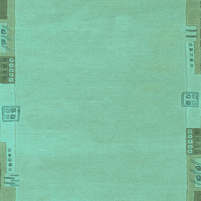 Machine Washable Abstract Light Blue Modern Rug, wshabs3077lblu