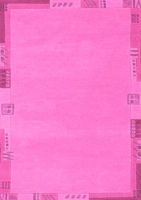 Abstract Pink Modern Rug, abs3077pnk