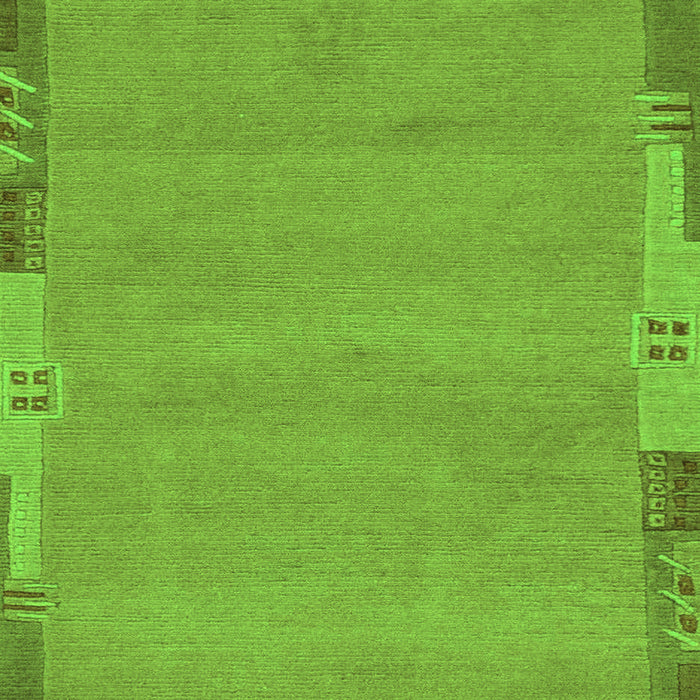 Machine Washable Abstract Green Modern Area Rugs, wshabs3078grn