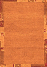 Abstract Orange Modern Rug, abs3078org