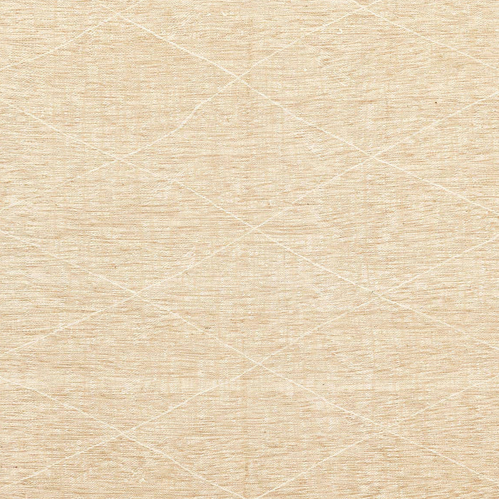 Square Abstract Yellow Solid Rug, abs3079