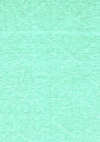 Solid Turquoise Modern Rug, abs3079turq