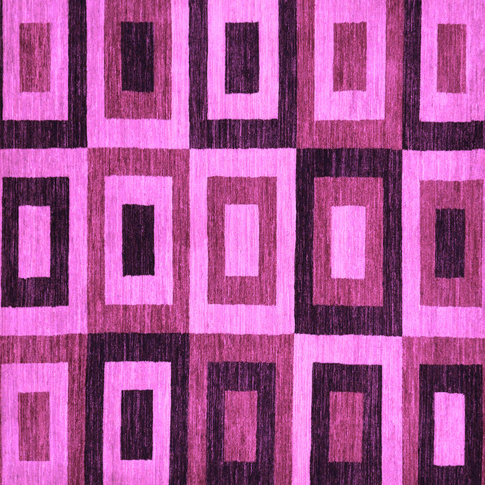 Square Abstract Purple Modern Rug, abs307pur