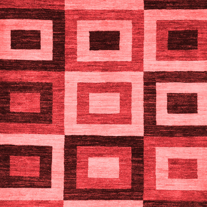 Abstract Red Modern Area Rugs