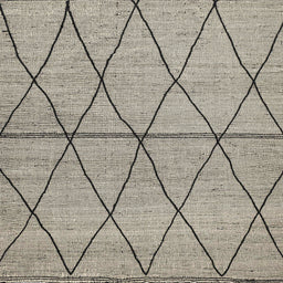 Square Abstract Tan Brown Gold Modern Rug, abs3080