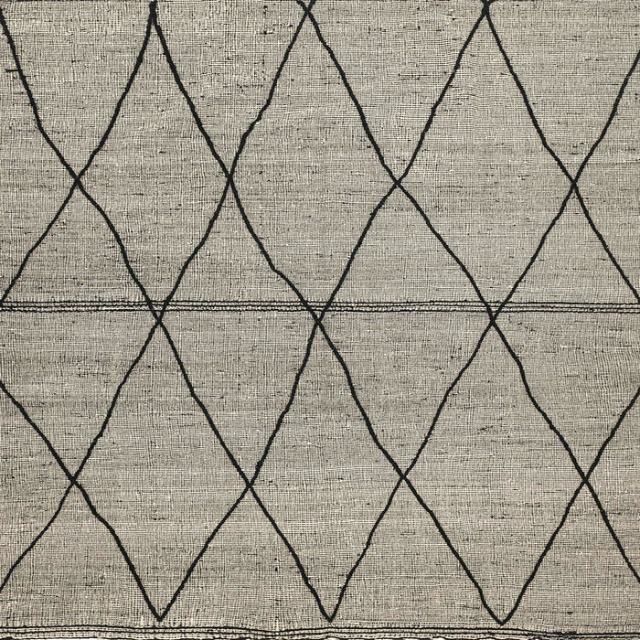 Square Abstract Tan Brown Gold Modern Rug, abs3080