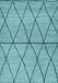 Abstract Light Blue Modern Rug, abs3080lblu