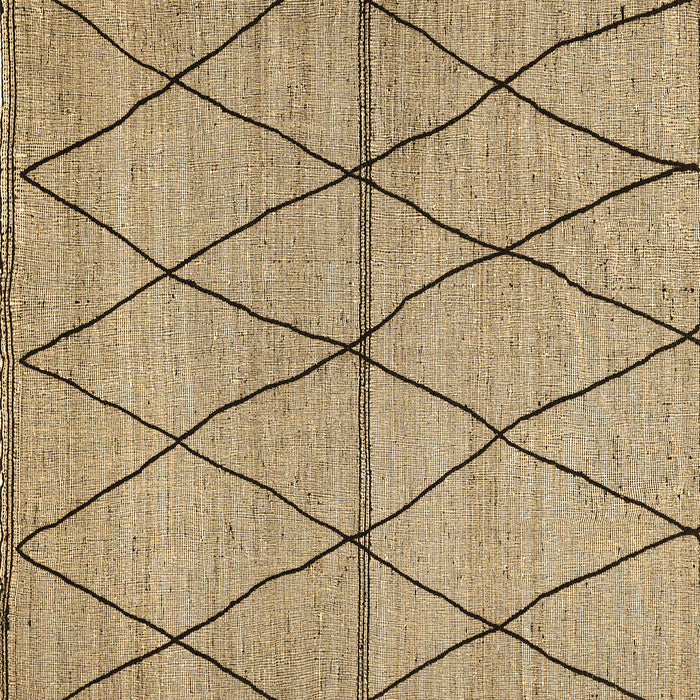 Square Abstract Brown Modern Rug, abs3080brn